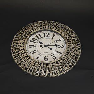 HCL11187 - Gold Wall Clock