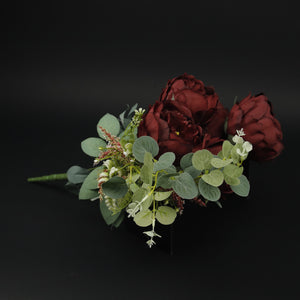 HFL10427 - Blush Hanging Tea Roses