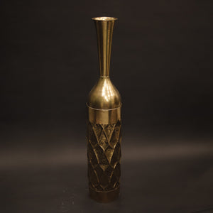 HHD10504 - Gold Teardrop Vase - 1.3m
