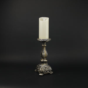 HHD10577 - S Gold Ornate Candle Holder
