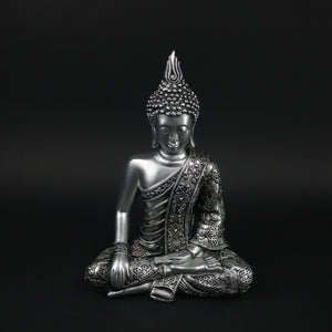 HHD10591 - Silver Peaceful Buddha