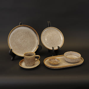 HCCH7933 - Chocolate Stone Cup & Saucer