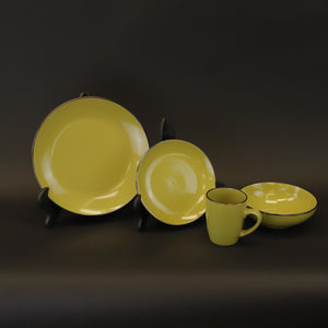HCCH8203 - Chartreuse Stone Dinner Plate