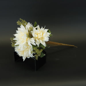 HCFL8588 - Cream Dahlia Bq