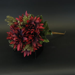 HCFL8589 - Burgundy Dahlia Bq