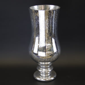HCGL9792 - Silver Pedestal Vase