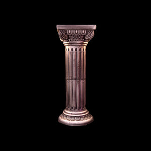 HCHD5147 - Silver Tall Roman Pedestal