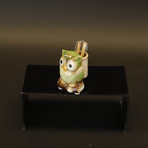HCHD9294 - Tiny Ceramic Owl #2