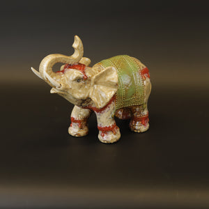 HCHD9301 - L Green Ceramic Elephant