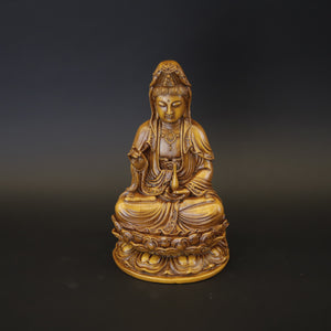 HCHD9438 - Wood Peaceful Buddha - S
