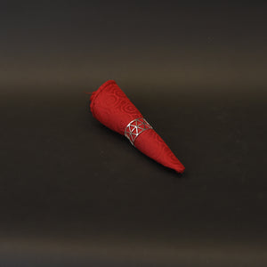 HCKE7715 - Red Patterned Napkin