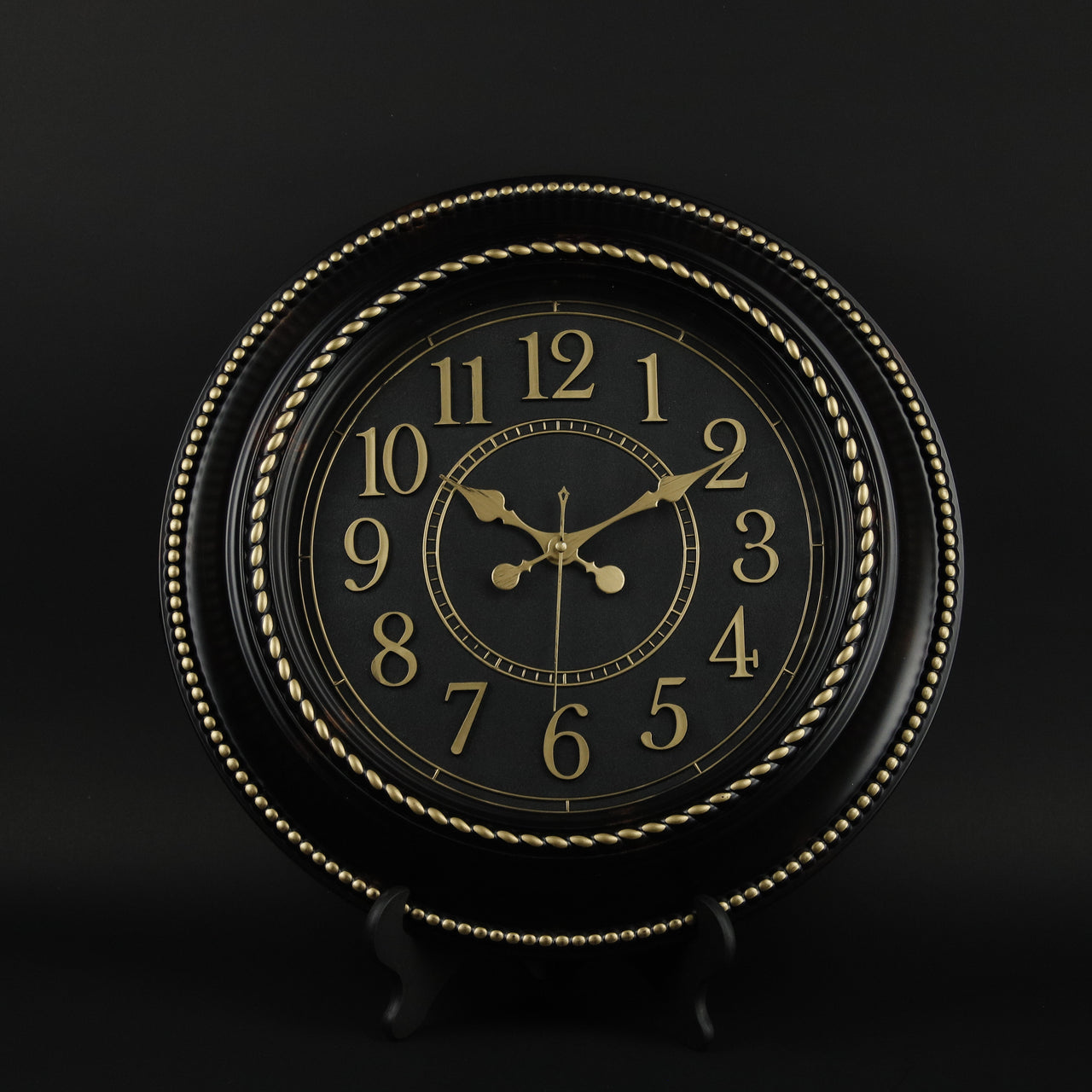 HCCL9409 - Black/Gold Wall Clock