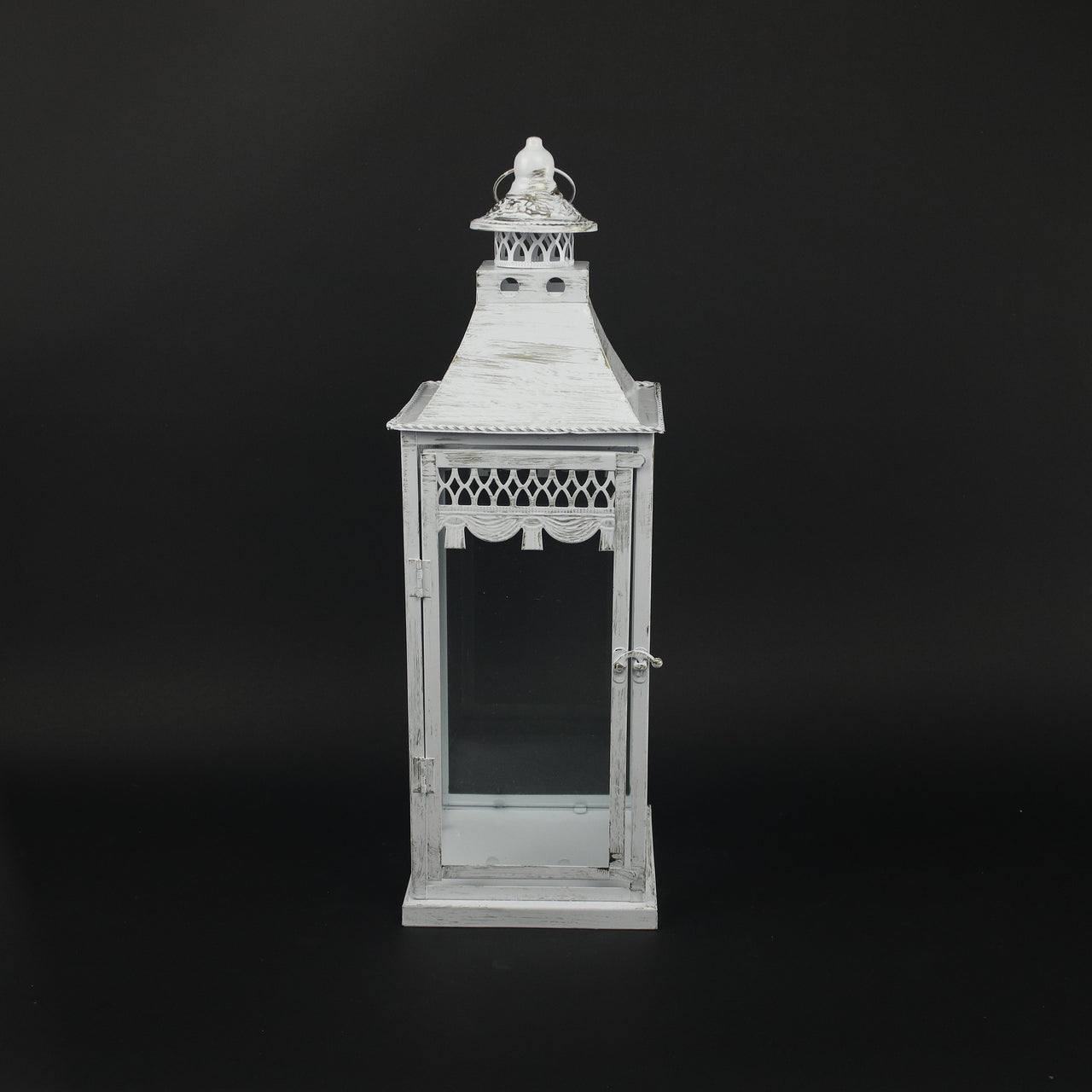 HCHD9745 - M Antique White Lantern