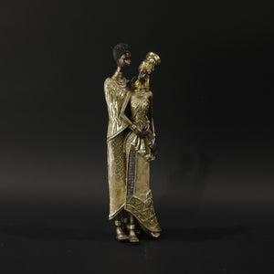 HCHD9933 - Gold Lady & Man Standing