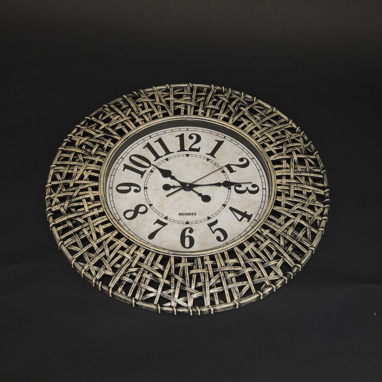 HCL11187 - Gold Wall Clock