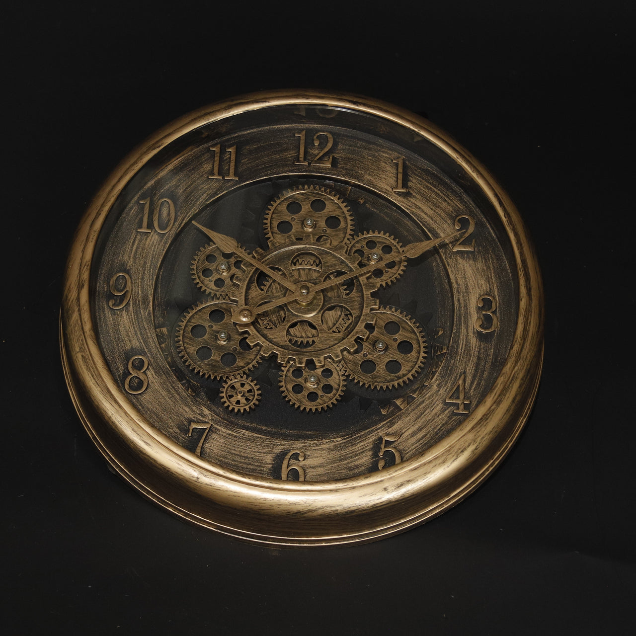 HCL11194 - Gold Wall Clock