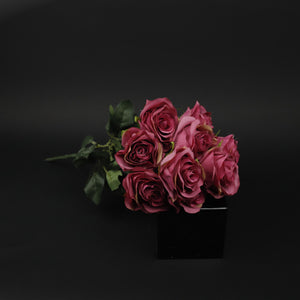 HFL10700 - Fuschia Antique Rose Bq