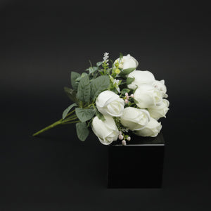 HFL10704 - White Classic Rose Bq