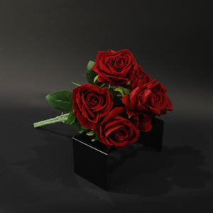 HFL10753 - Dark Red Tea Rose Bq