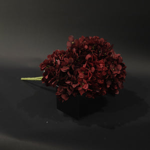 HFL10766 - Deep Red Hydrangea Bq