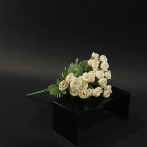 HFL10783 - Cream Tiny Rose Bq