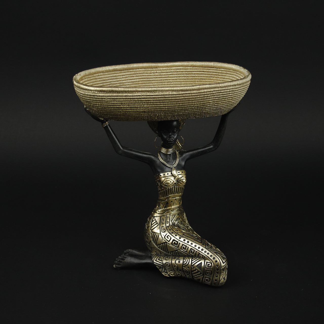 HHD10251 - Gold Lady Lifting Basket