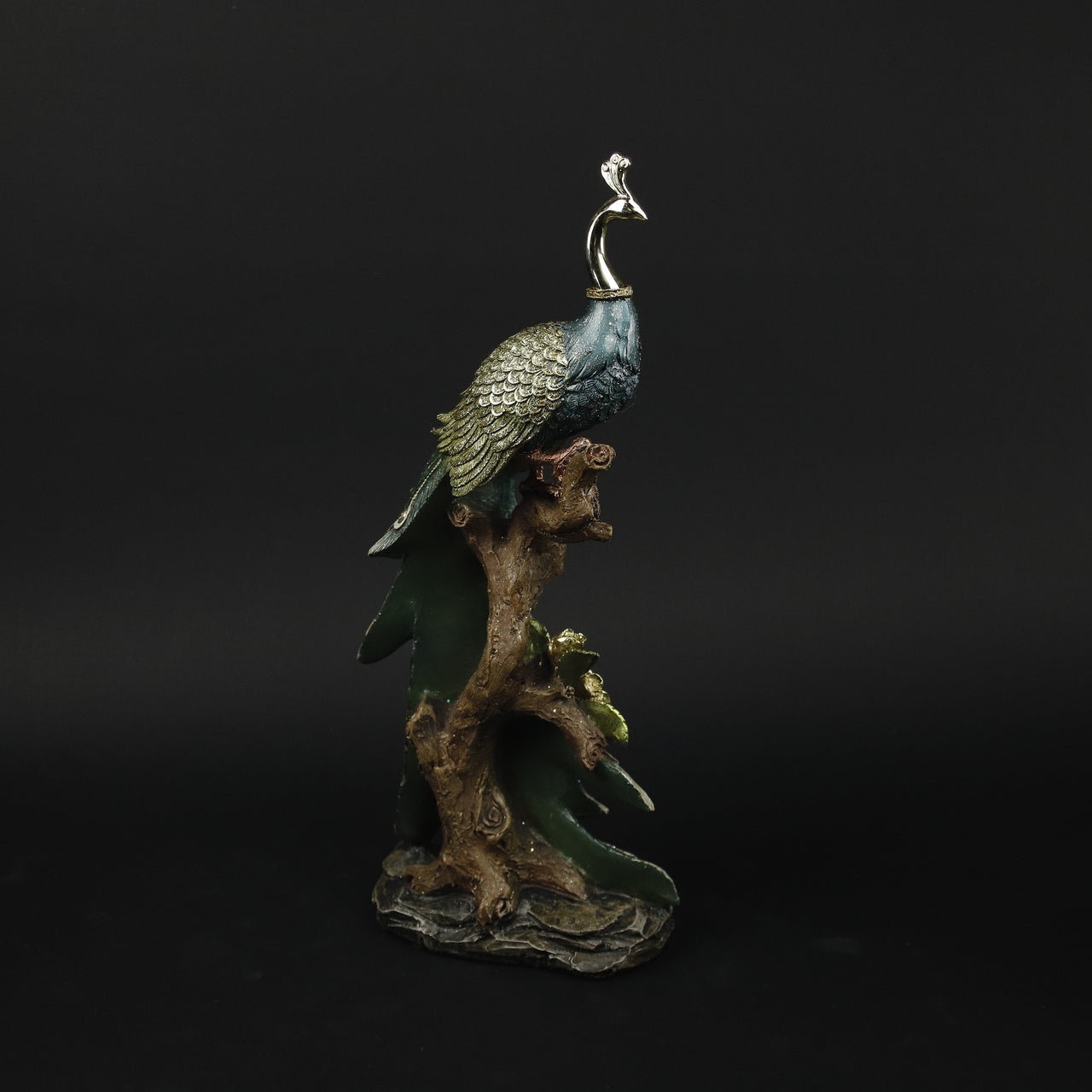 HHD10276 - Tall Green Peacock