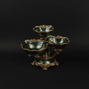 HHD10481 - Shamrock Triple Candy Dish