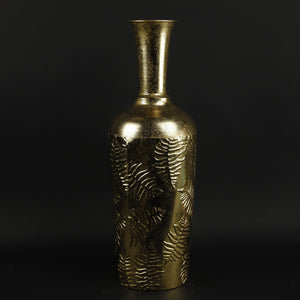 HHD10668 - M Shiny Gold Nugget Vase