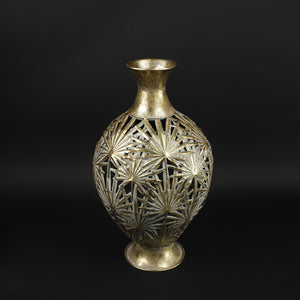 HHD10692 - Gold Leaf Vase - 48cm