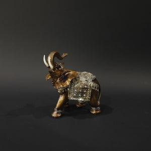 HHD11067 - M Left Facing Bronze Elephant