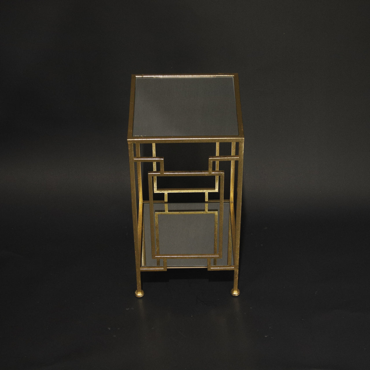 HHD11136 - M Gold Tall Side Table