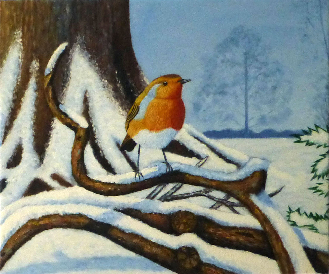 AN2413809 - 20"x24" Original Oil Painting