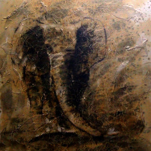 AN3319989 - 32"x32" Original Oil Painting