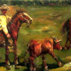 AN3416057 - 18"x34" Original Oil Painting