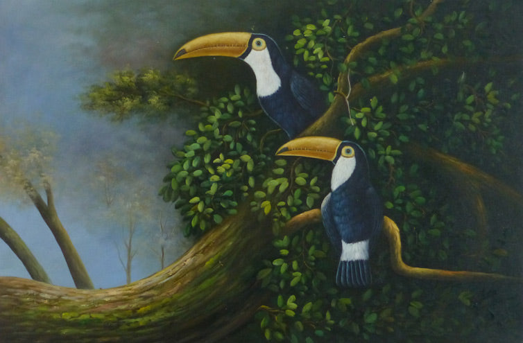 AN3610012 - 24"x36" Original Oil Painting