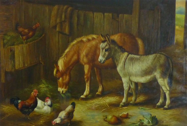 AN3610032 - 24"x36" Original Oil Painting