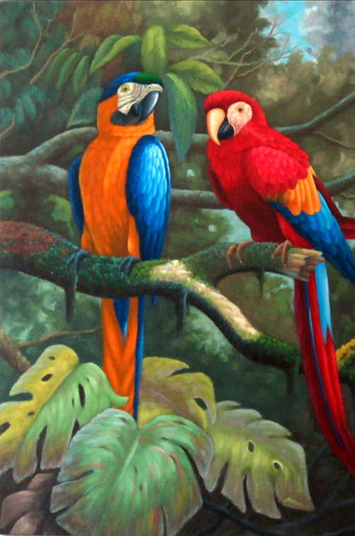 AN3615737 - 24"x36" Original Oil Painting