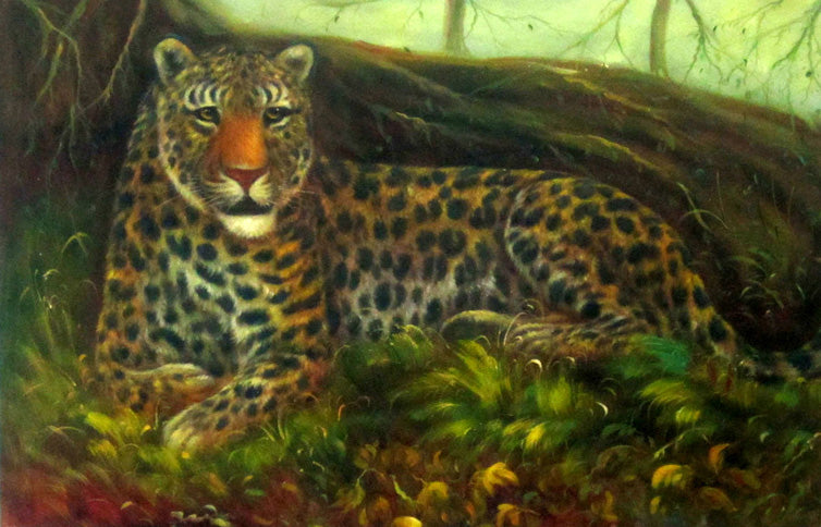 AN3615782 - 24"x36" Original Oil Painting