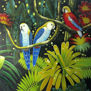 AN4015368 - 40"x40" Original Oil Painting