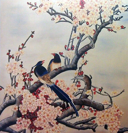 AN4018568 - 40"x40" Original Oil Painting