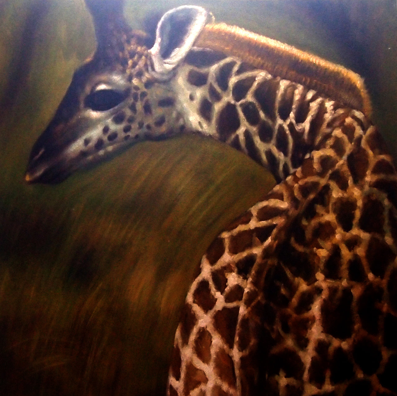 AN4020416 - 40"x40" Original Oil Painting