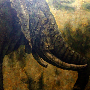 AN4020434 - 40"x40" Original Oil Painting
