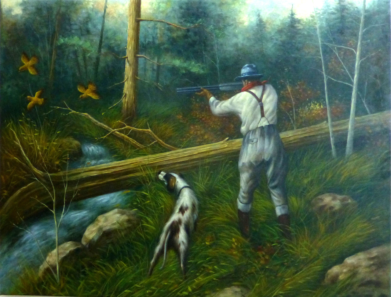 AN4812915 - 36"x48" Original Oil Painting
