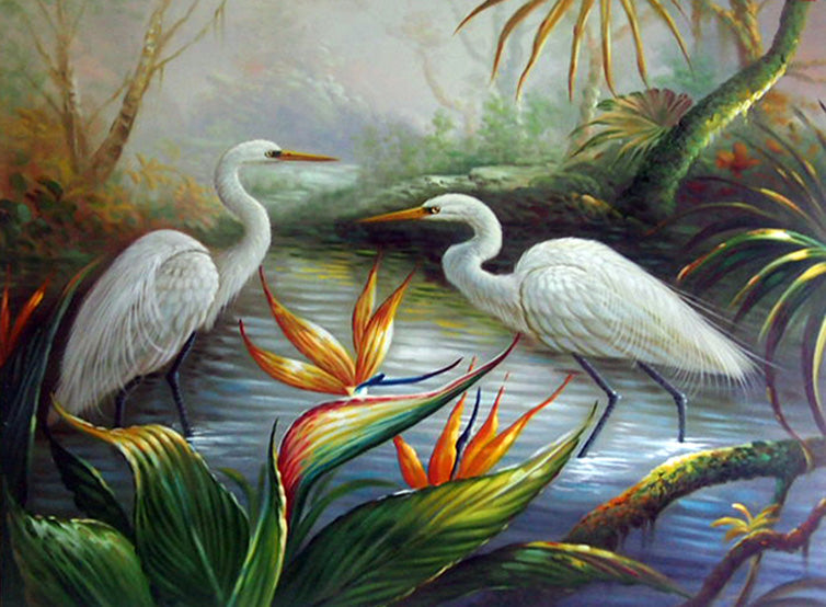 AN4817809 - 36"x48" Original Oil Painting