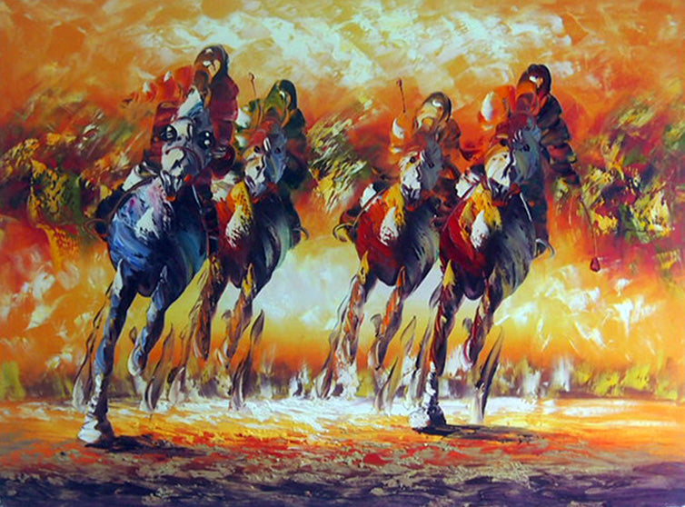 AN4817812 - 36"x48" Original Oil Painting
