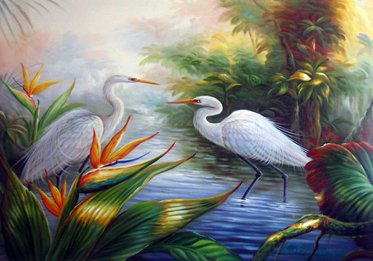AN4817828 - 36"x48" Original Oil Painting
