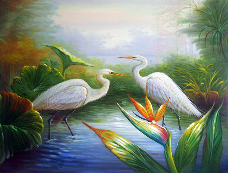 AN4817840 - 36"x48" Original Oil Painting