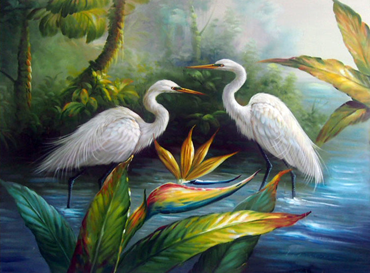 AN4817841 - 36"x48" Original Oil Painting