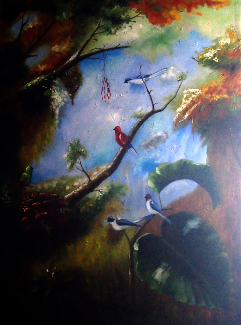 AN4819625 - 36"x48" Original Oil Painting